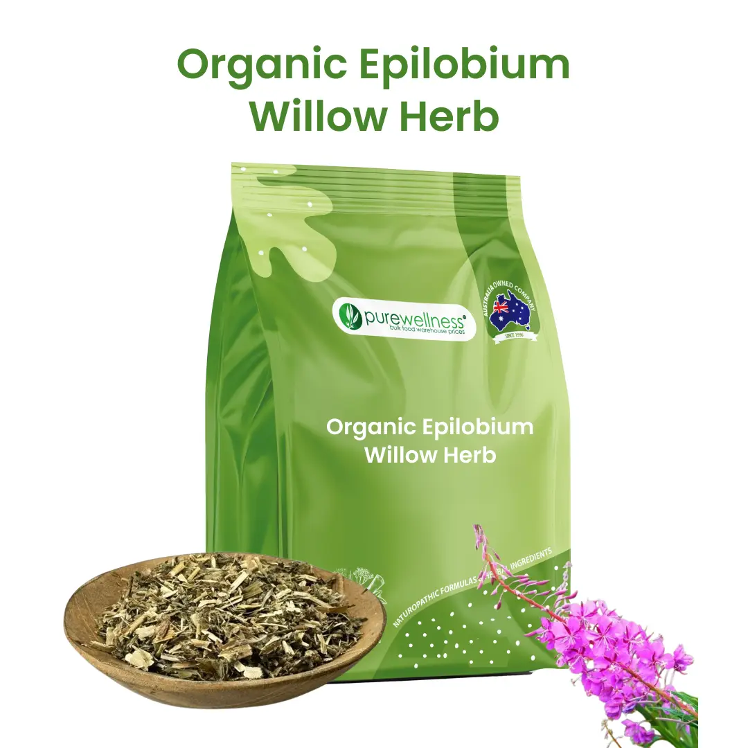 Organic Epilobium Willow Herb | Small Flowering Willow Herb (Epilobium parviflorum)