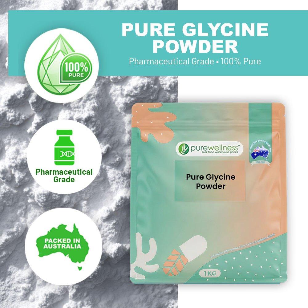 Pure Glycine Powder (buy 1 Pack (1kg) & Get 1 free) - Image 2