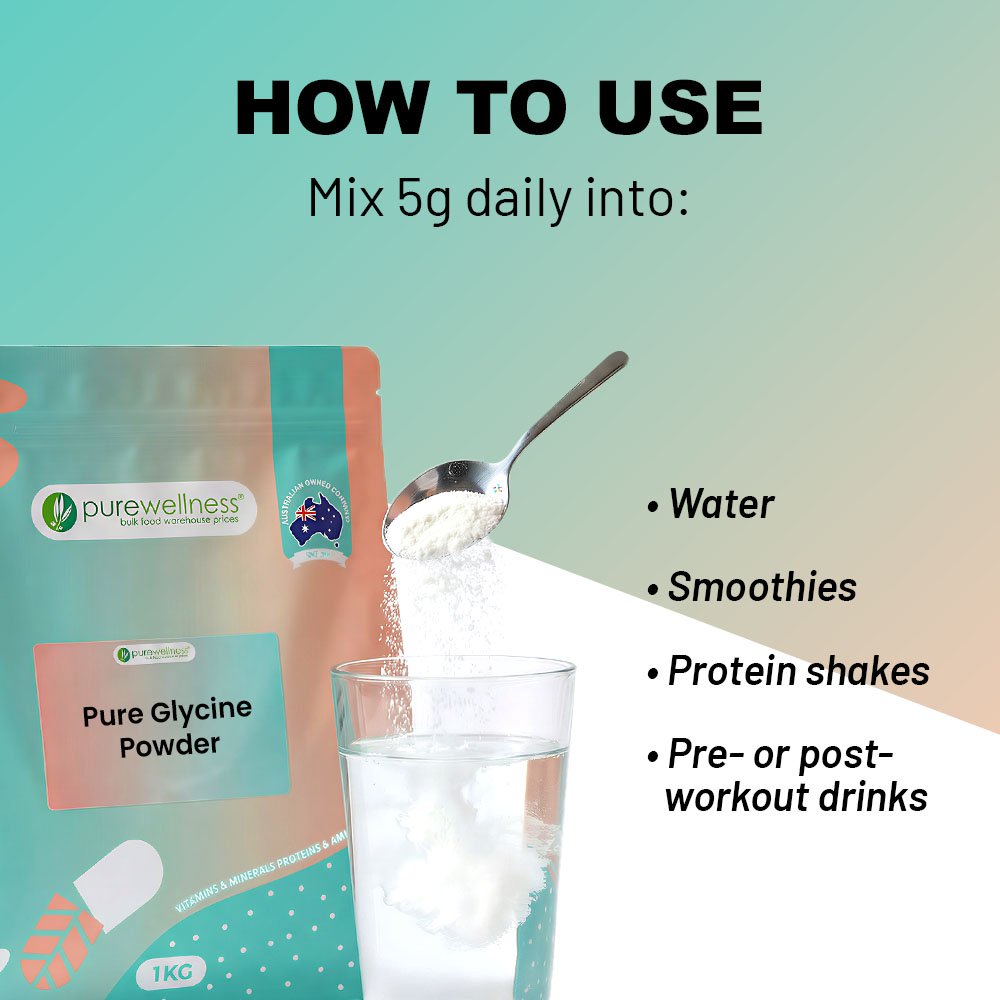 Pure Glycine Powder (buy 1 Pack (1kg) & Get 1 free) - Image 6