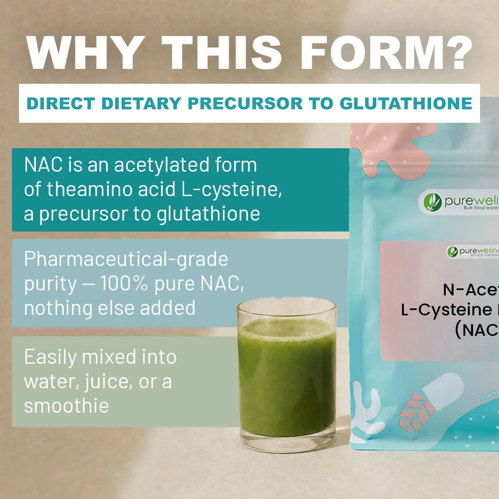 N-Acetyl L-Cysteine Powder (NAC) (buy 1 Pack 500g & Get 1 free) - Image 4