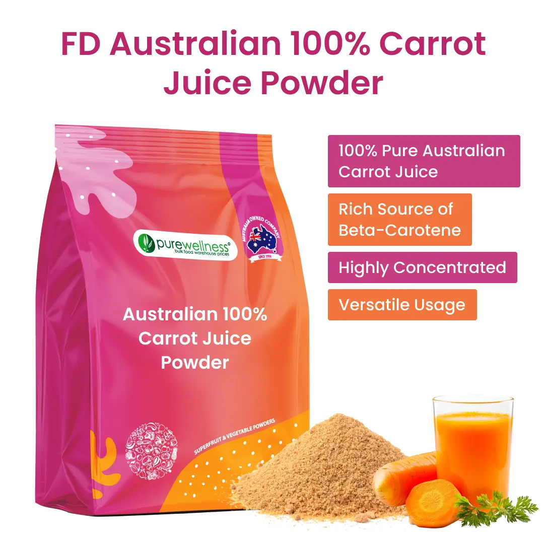 FD AUSTRALIAN 100% CARROT JUICE POWDER