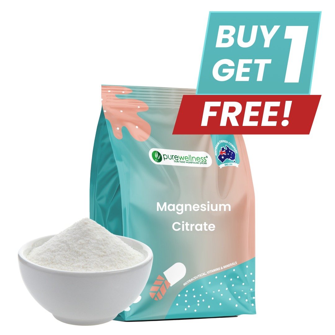 Magnesium Citrate (buy 1 Pack (1kg) & Get 1 free)