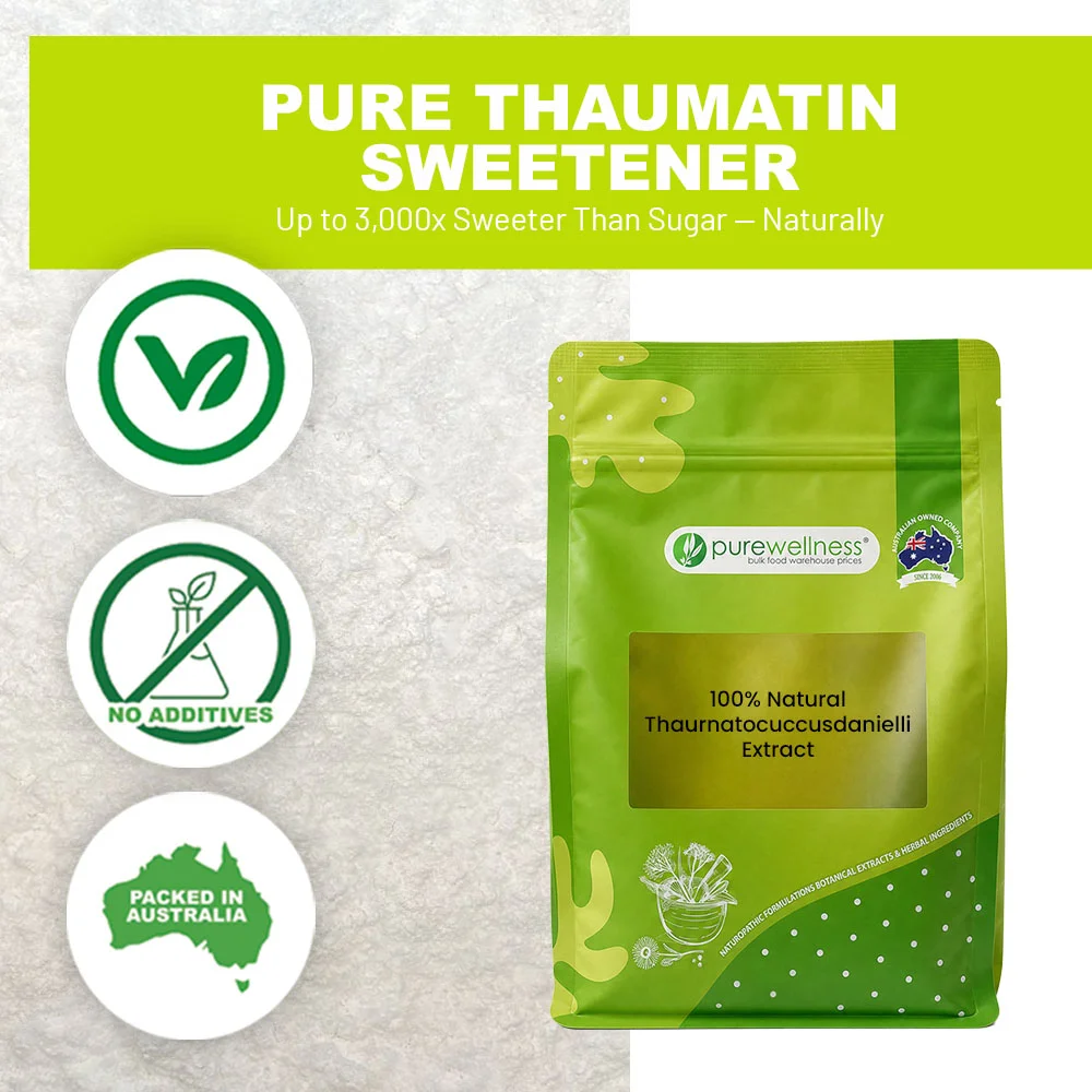 100% Natural Thaurnatocuccusdanielli Extract Pure Thaumatin Sweetener - Image 2