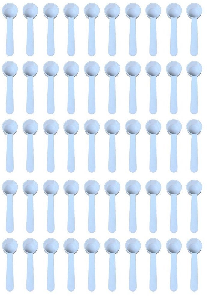 x5 1/2 Gram Plastic Scoops Measuring Vitamins