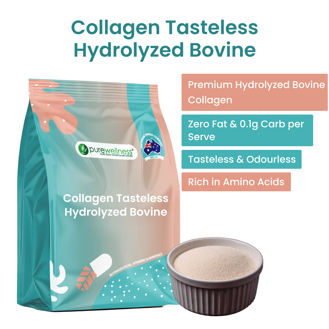 Purewellness Hydrolyzed Bovine Collagen – tasteless protein for skin, joints, and hair by Pure Wellness