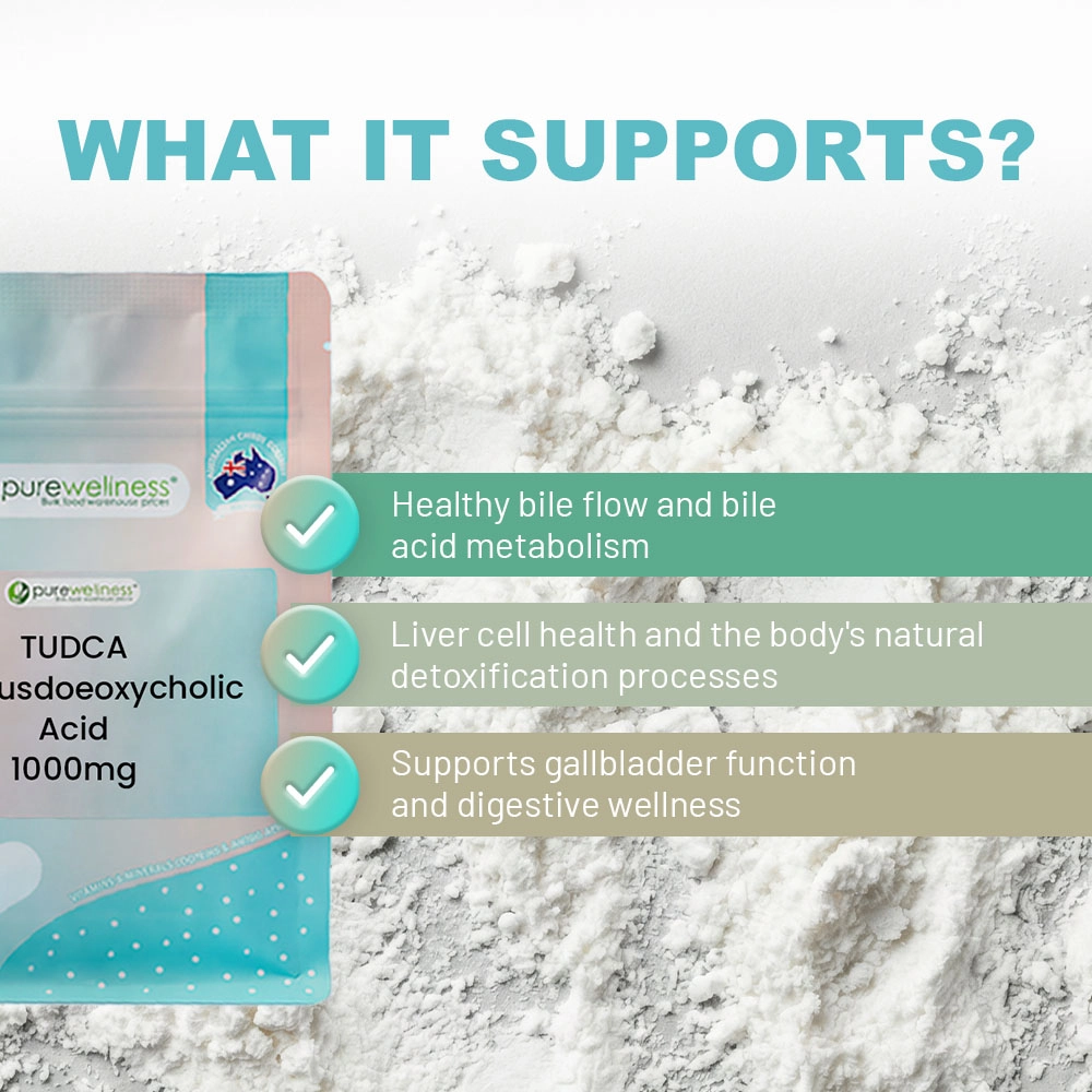 TUDCA Tauroursodeoxycholic Acid 1000mg - Image 3