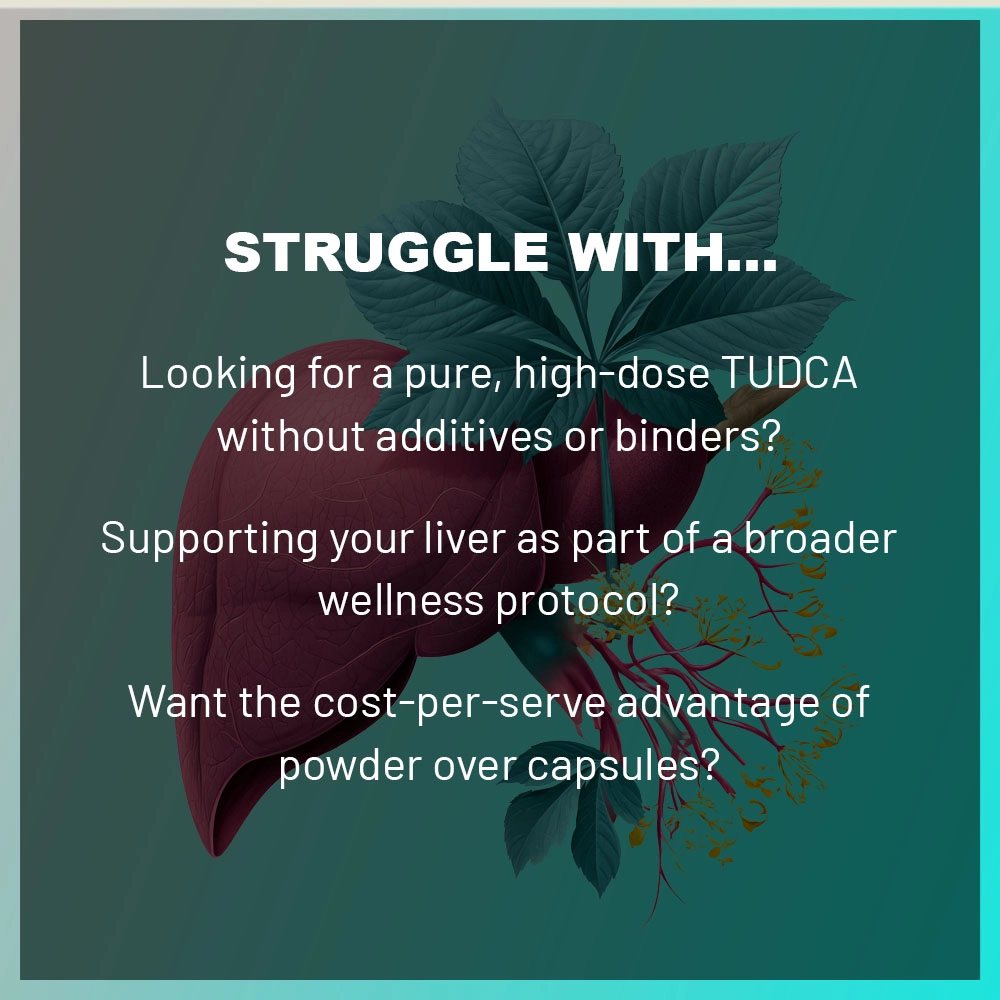TUDCA Tauroursodeoxycholic Acid 1000mg - Image 5
