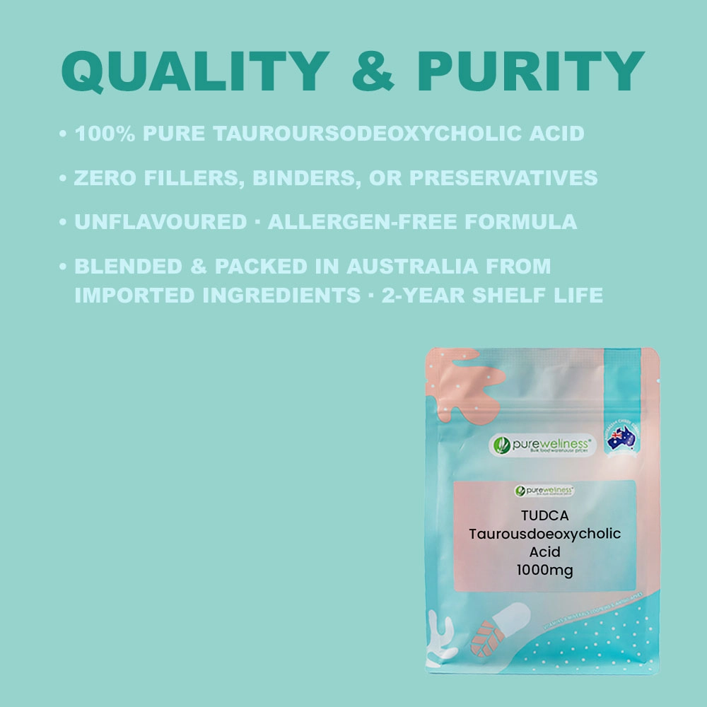 TUDCA Tauroursodeoxycholic Acid 1000mg - Image 7