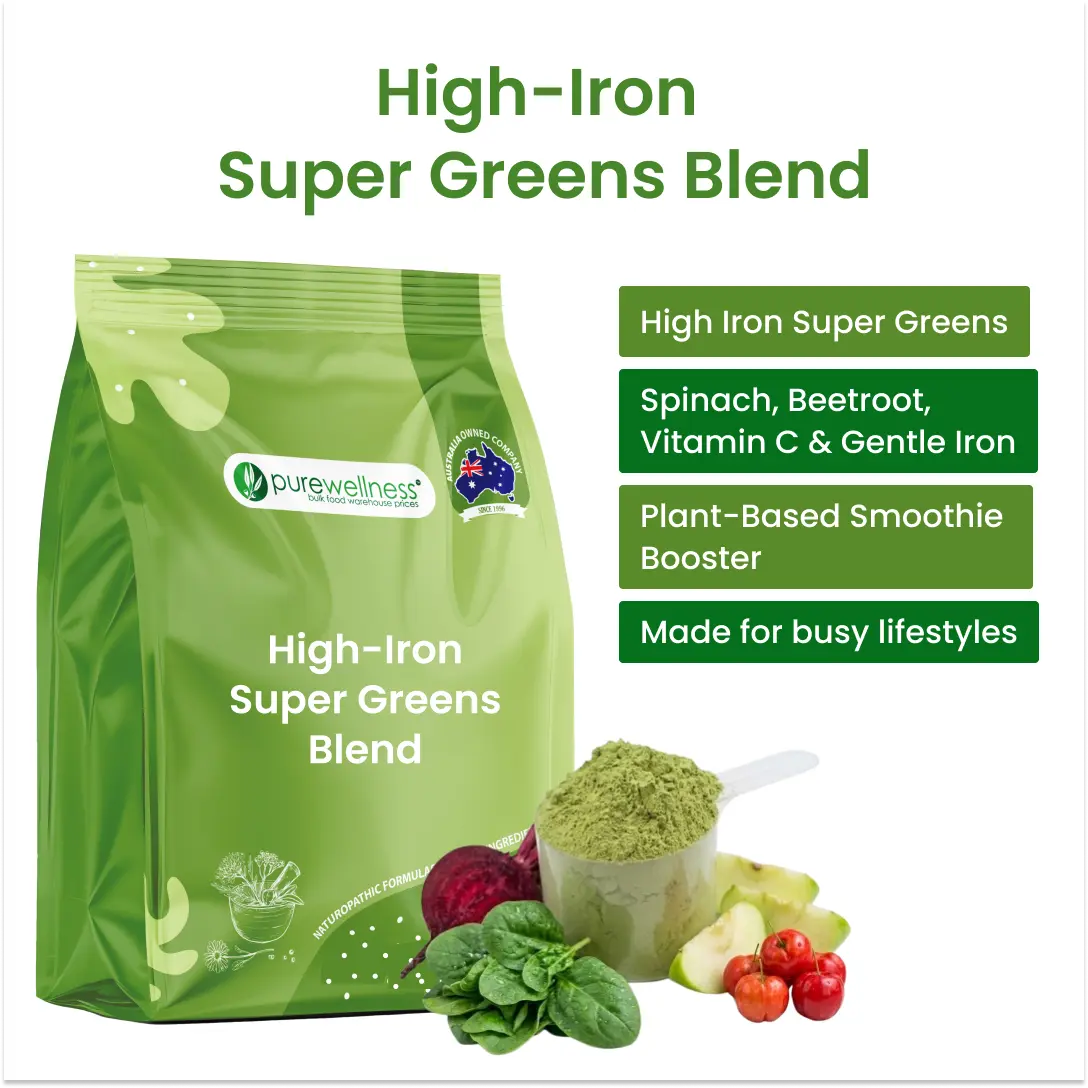 High-Iron Super Greens Blend
