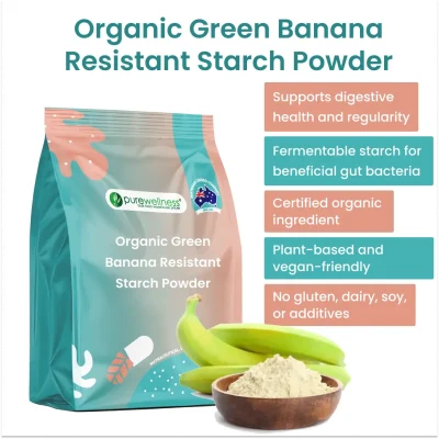 Organic Green Banana Resistant Starch Powder